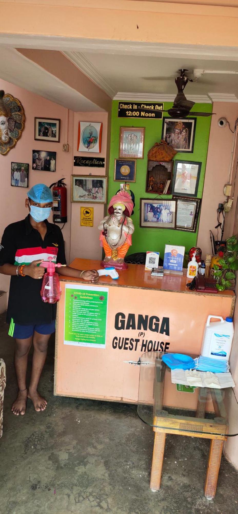 Ganga Paying Guest House Варанаси Стая снимка