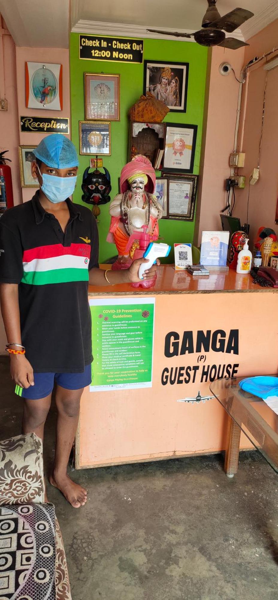 Ganga Paying Guest House Варанаси Стая снимка